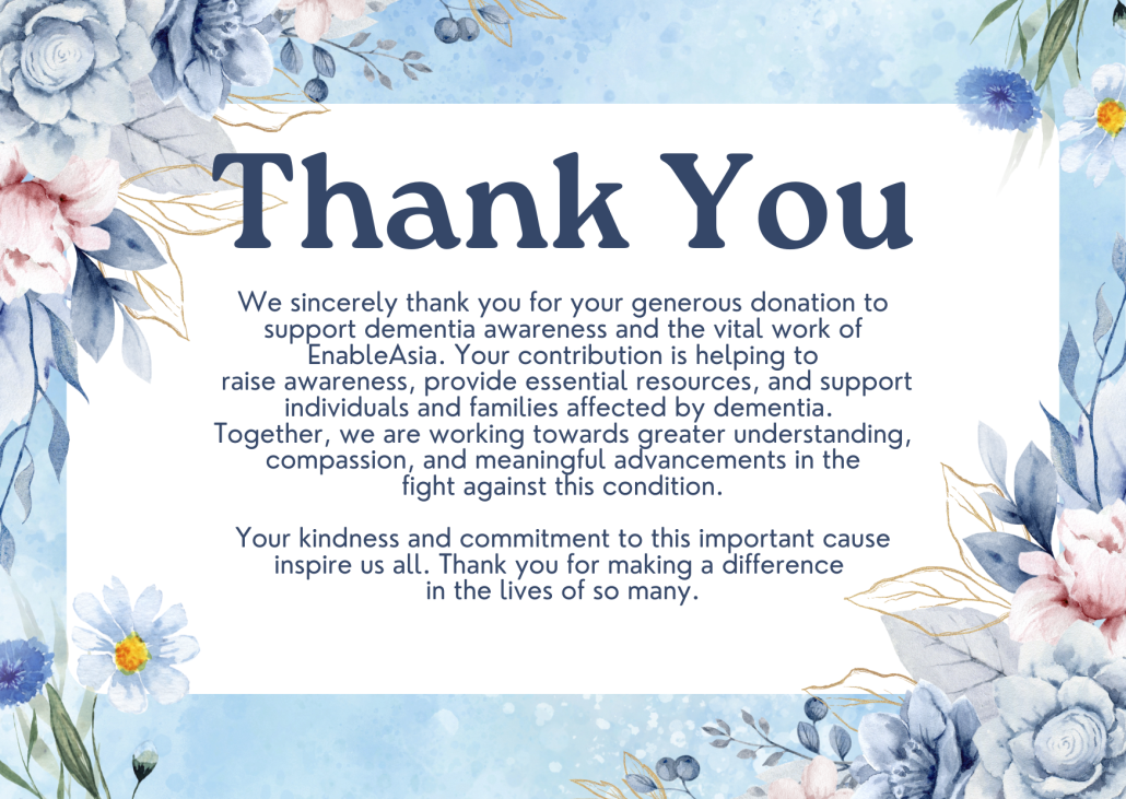 We sincerely thank you Thank You